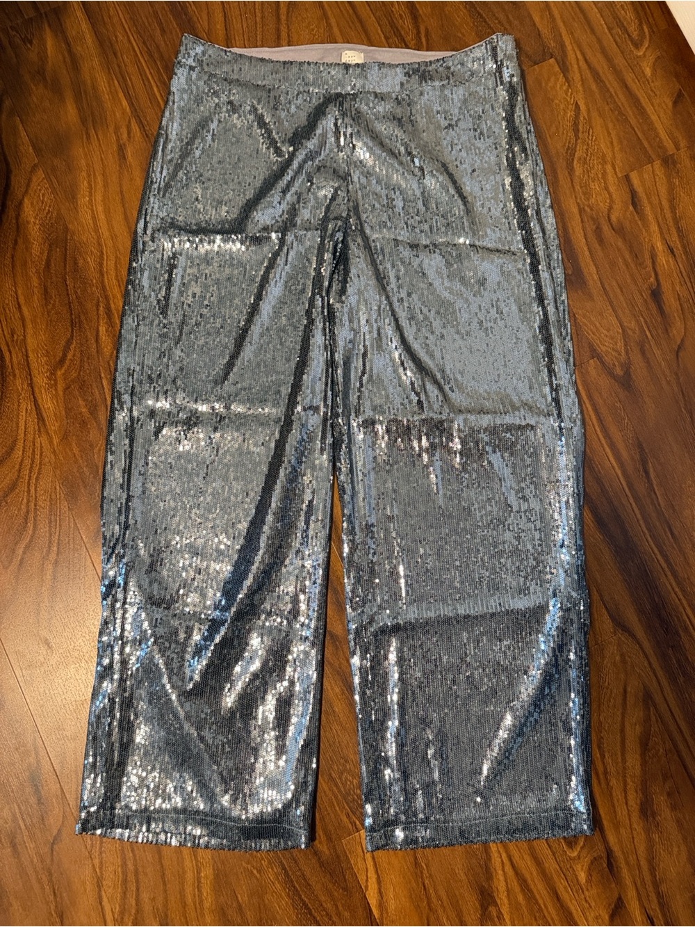 a new day Silver Sequin Kids Pants